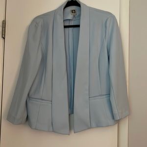 Pastel Blue Blazer in EUC